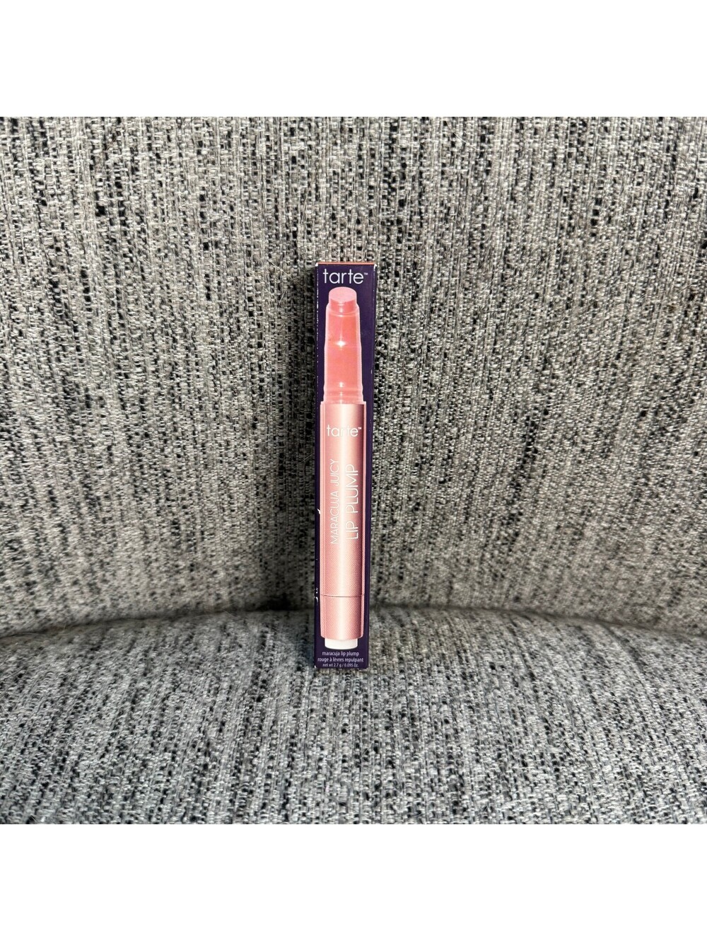 Tarte Maracuja Juicy Lip Plump in White Peach 2.7g Full Size NEW IN BOX